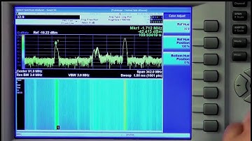 Spectrogram Display Enhancement | X-Series Signal Analyzer | Keysight Technologies
