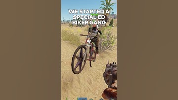 stealing some dumb kids bike #rustgame #rustfunny #playrust #rust