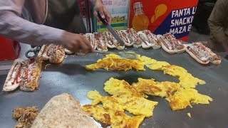 SUPER FAST EGG BURGER MAKING ? | Street Food Rawalpindi Mamoo Burger |King Burger @streetfood9k