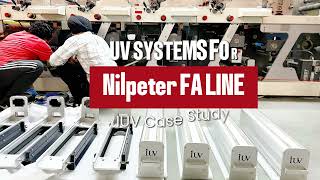 UV curing case study by IUV: Nilpeter FA 4, Canada