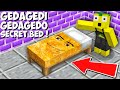 Never SLEEP ON THIS GEGAGEDIGEDAGEDAGO BED in Minecraft ! NEW SECRET BED !