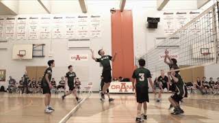 Tom Baines 2018 Senior Boys Volleyball Div Champ Highlights