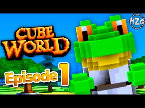 Cube World Gameplay Walkthrough Part 1 - Rogue Frogman! Our Adventure Begins!