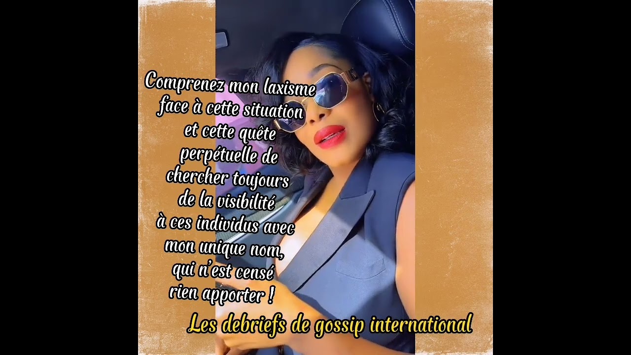 Emmanuelle kéita recadre yaka yaka de Paris