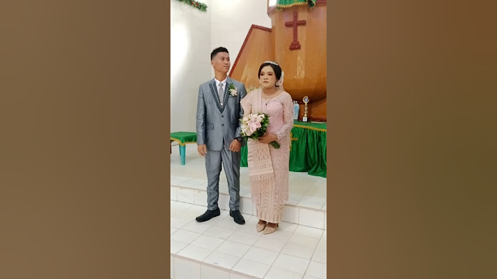 Lucu!!!,Pengantin terlihat nervous dan sangat tegang, padahal sudah sah jadi suami istri #wedding