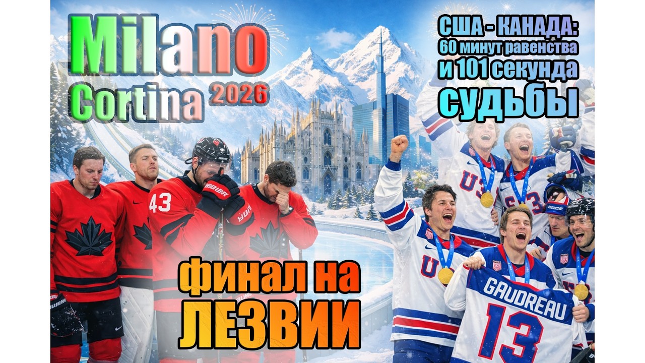 США - Канада: 60 минут равенства и 101 секунда судьбы