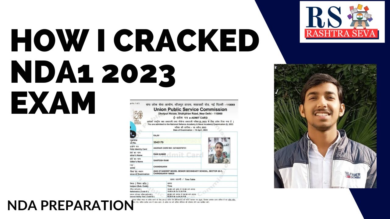 How I cracked NDA1 2023 Exam | Right Approach To Attempt NDA | How to ...