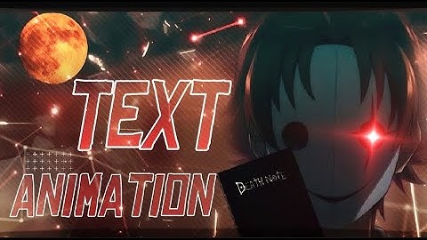 Text animation like @Nikovaxx on capcut