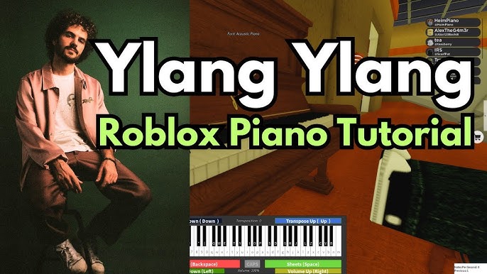 Jv Como tocar 2 musicas no (Virtual Piano Visualizations) (ROBLOX) 