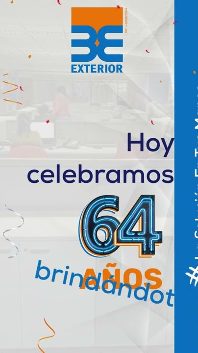 Banco Exterior está de aniversario: ¡64 años impulsando el futuro en  Venezuela!