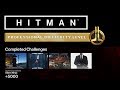 HITMAN Professional Mode Challenges - Silent Ninja, Sniper Assassin, No Heart Feelings +1 More