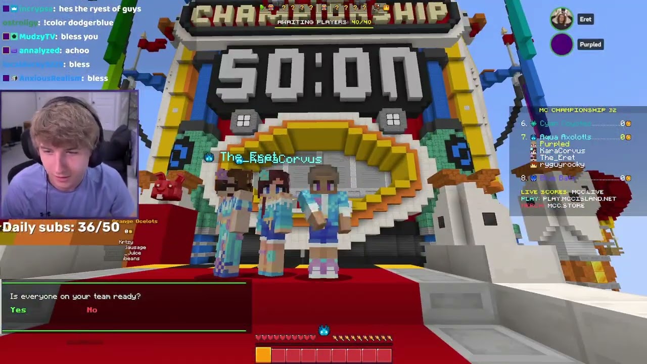 Purpled MCC32 Aqua Axolotls