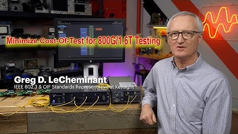 FlexOTO Optical Test Optimization Software for 800G and 1.6T Overview