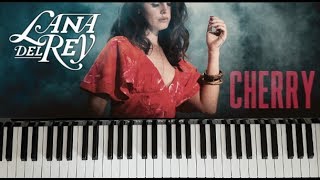 Video thumbnail of "Lana Del Rey - "Cherry" Piano Cover"