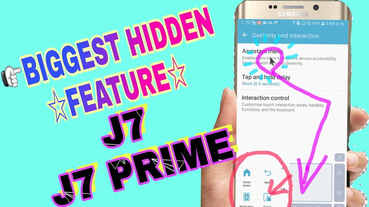Samsung galaxy j7 / j7 prime /j76 mobile's tips & tricks /biggest hidden features ...
