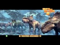 Walking with dinosaurs film clip on thin ice