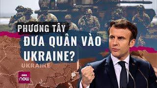 Tổng thống Pháp kêu gọi hỗ trợ Kiev, đề cập khả năng phương Tây đưa quân vào Ukraine? | VTC Now
