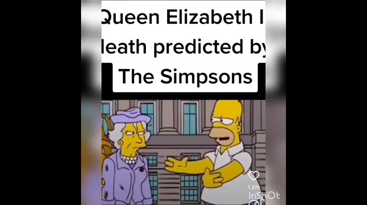 Queen Elizabeth Death predicted by The Simpsons 🙆🙆🙈😱😱😱😱