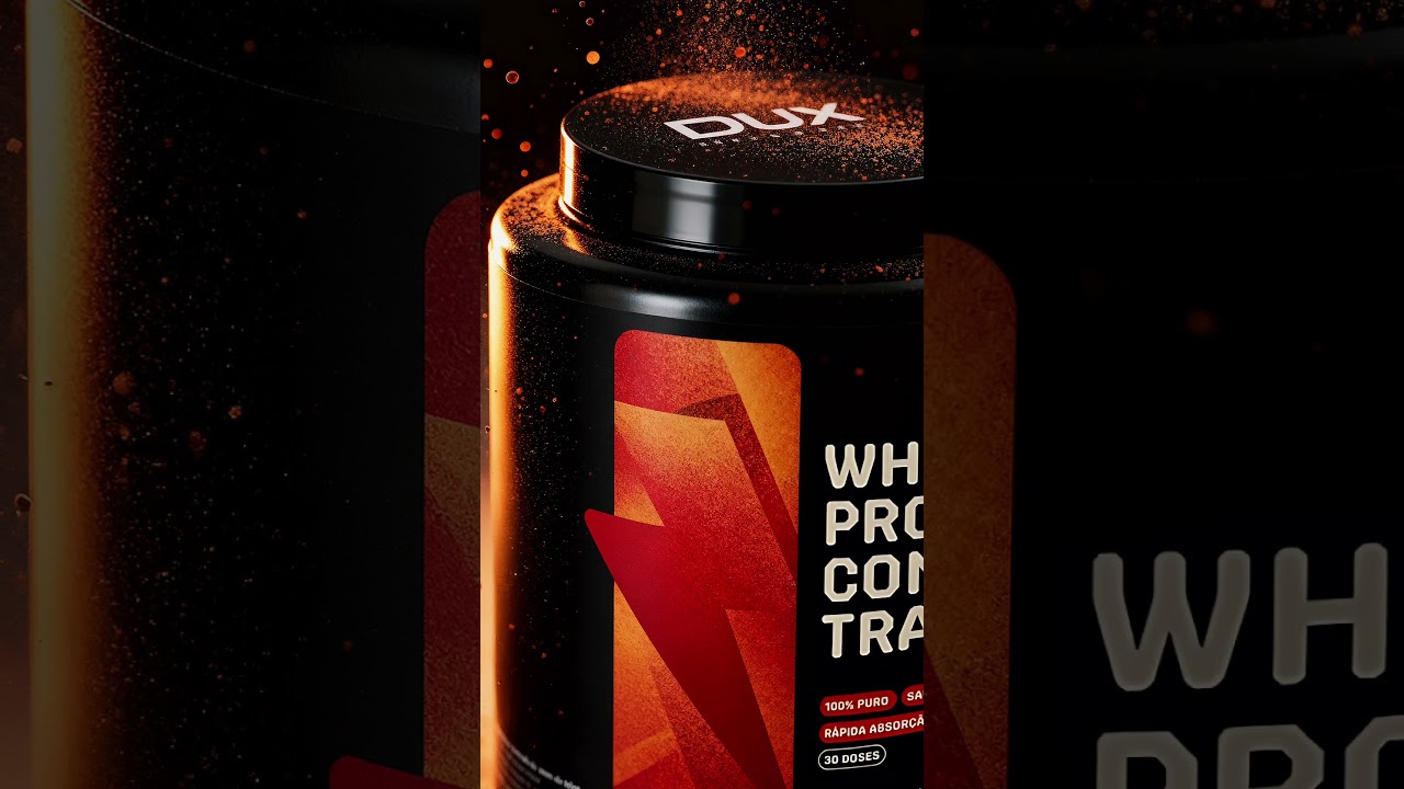 Motion Design para E-commerce | DUX Whey Protein Concentrado #shortsdesign  #designergrafico
