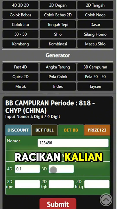 kini cara pasang angka togel online di indonesia bb campuran