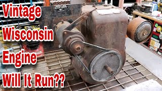 Incredible Vintage Wisconsin Engine - Will It Run?