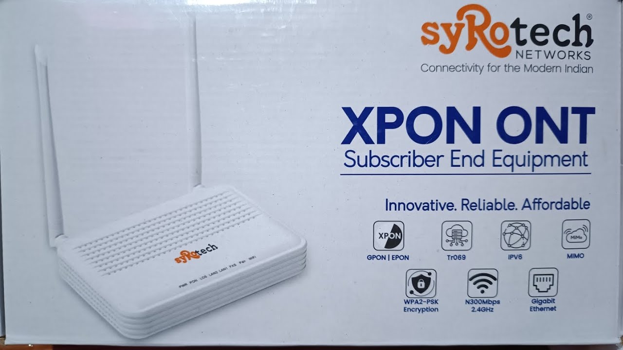 How to change default login password and WiFi password of Syrotech 1100 ...