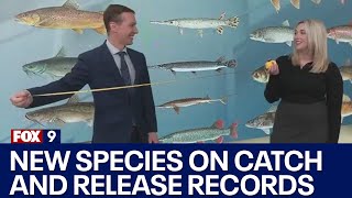 Species added to catch and release MN records