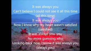Maroon 5 - It was always you (Lyrics)