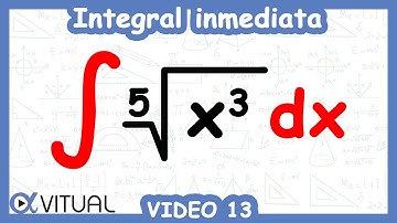 Integral inmediata ejemplo 13 | Cálculo integral - Vitual