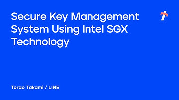 Secure Key Management System Using Intel SGX Technology -English version-