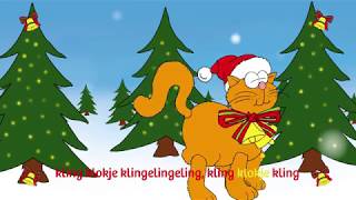 Video thumbnail of "Kling klokje klingelingeling - Kerstliedjes met tekst"