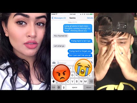 SONG LYRIC PRANK ON MY EX GIRLFRIEND!  YouTube