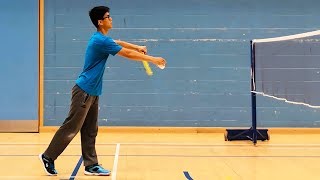 Perfect Badminton Low Serve Every Time  BEST METHOD