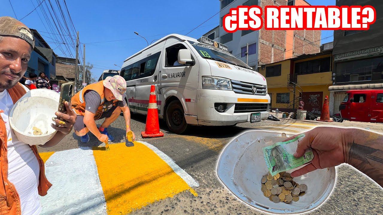 PINTANDO ROMPE MUELLES POR UN DÍA ¿Se gana bien? | Un día con los "Tapahuecos" de TikTok