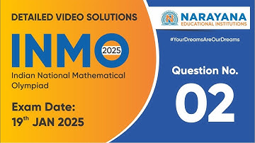 INMO 2025 Video Solution - Question 2