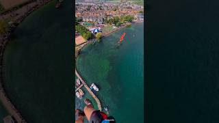 Last Second Rescue While Parachuting 😱🔥 #shortsfeed  #facts