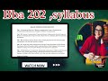 Syllabus of bba 202 ,Business  communication  [ ccs university bba 2nd semester syllabus]