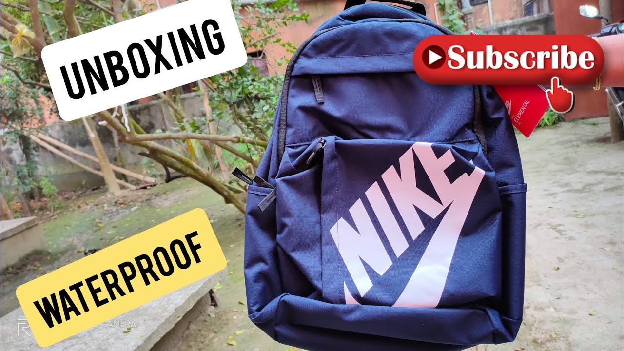 nike backpack waterproof