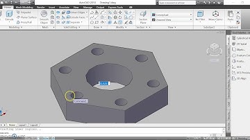 3D modelling of Linear Bush in AutoCAD | Tutorials for beginners