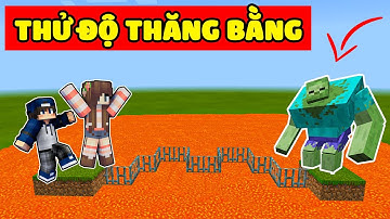 bqThanh và Ốc Thử Độ Thăng Bằng Của Những Con MOBS Trong Minecraft...
