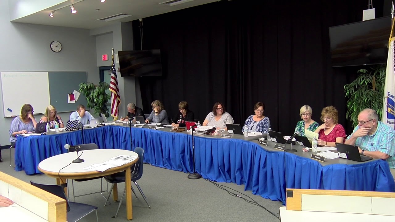 Narragansett School District School Committee meeting of August 27 ...