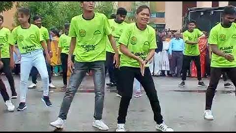 Flashmob at Krishna University 08 September