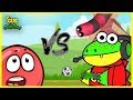 Redball 4 Vs. Slither.io Let's Play with Gus the Gummy Gator !