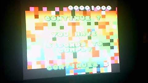 Super James pond SNES Game over