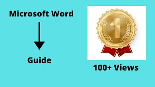 Beginners guide to Microsoft word