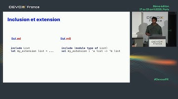 La programmation modulaire, au delà des espaces noms (Xavier Van de Woestyne)