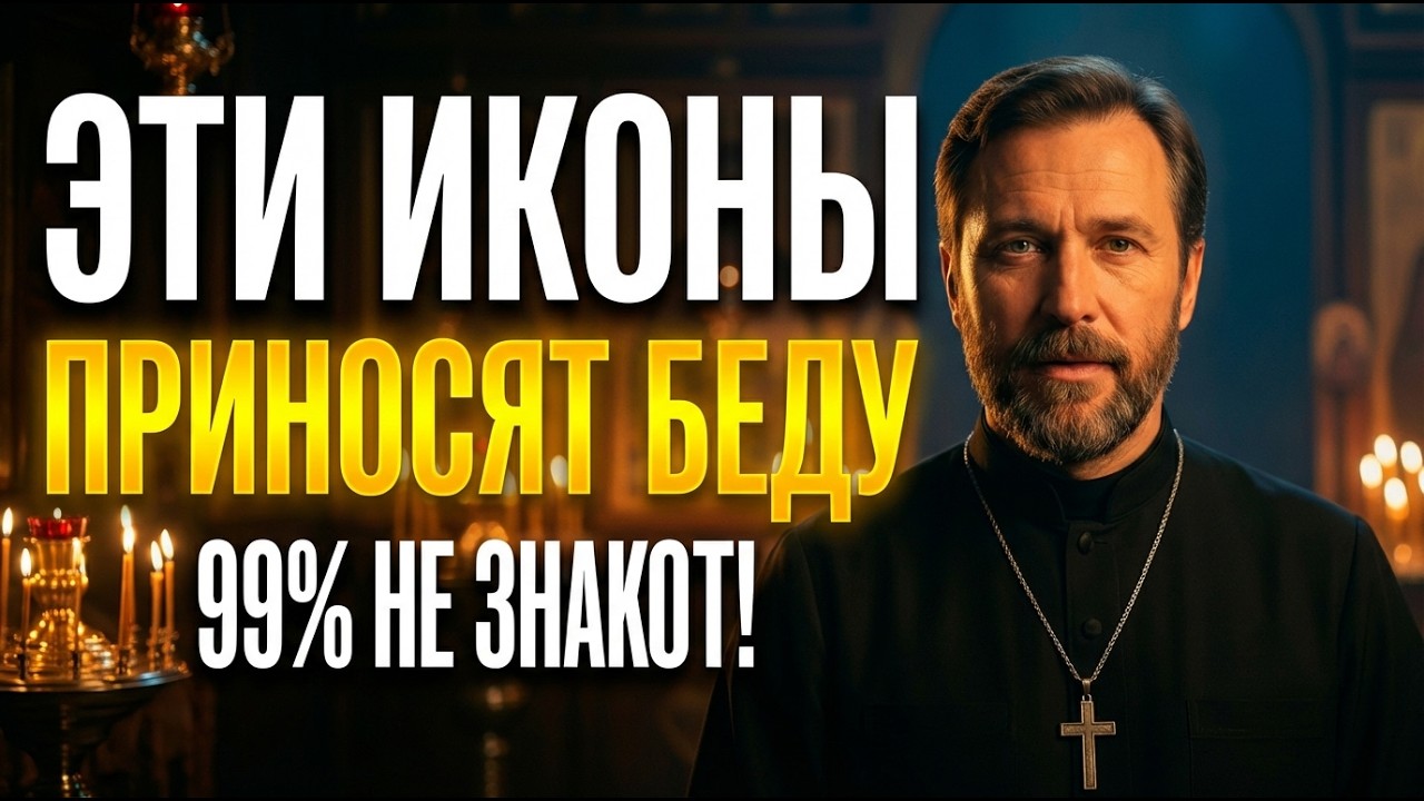 ЭТИ ИКОНЫ НЕЛЬЗЯ ДЕРЖАТЬ В ДОМЕ! Важное наставление священника