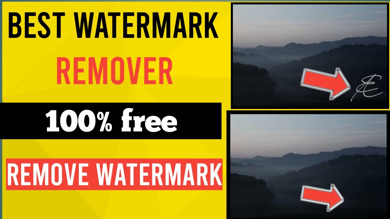 remove watermark after effects