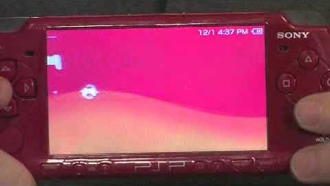 Saving Games on PSP
