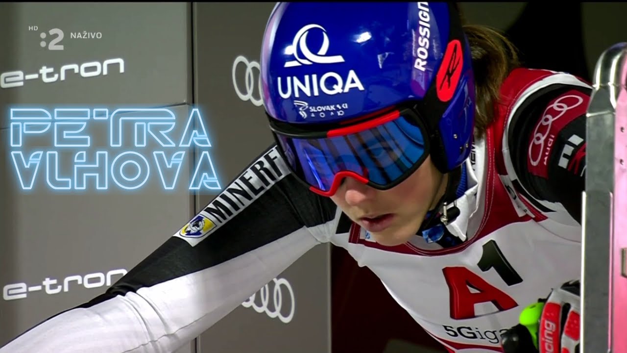 Petra Vlhova Parallel Giant Slalom Win Part 1 - Slovak commentary and color commentary